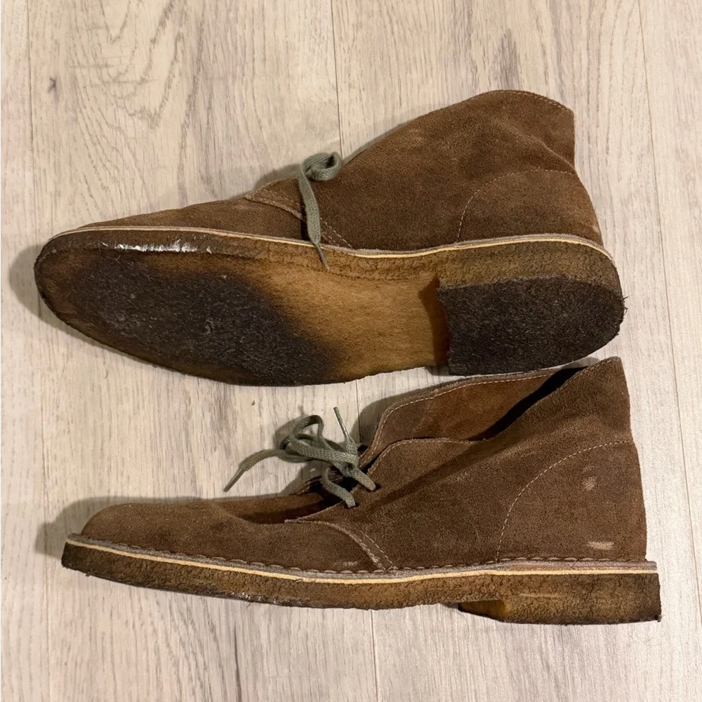 Clarks Brown Suede Men’s Chukka Boots